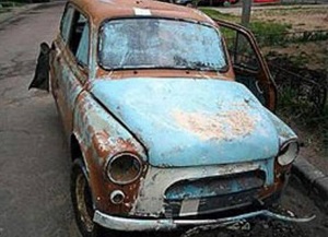 Списание автомобиля в утиль